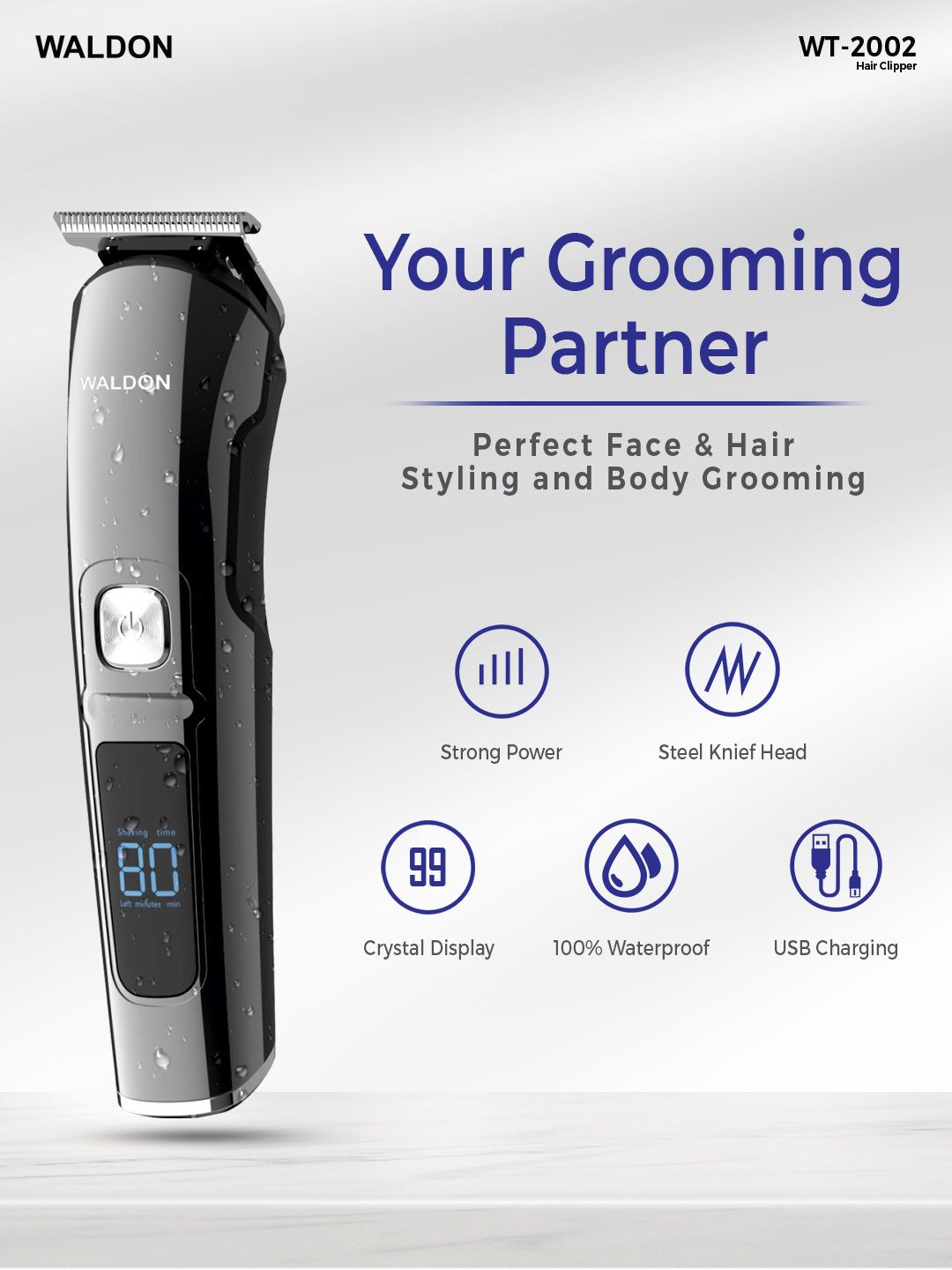 Professional Hair Clipper WT - 2002