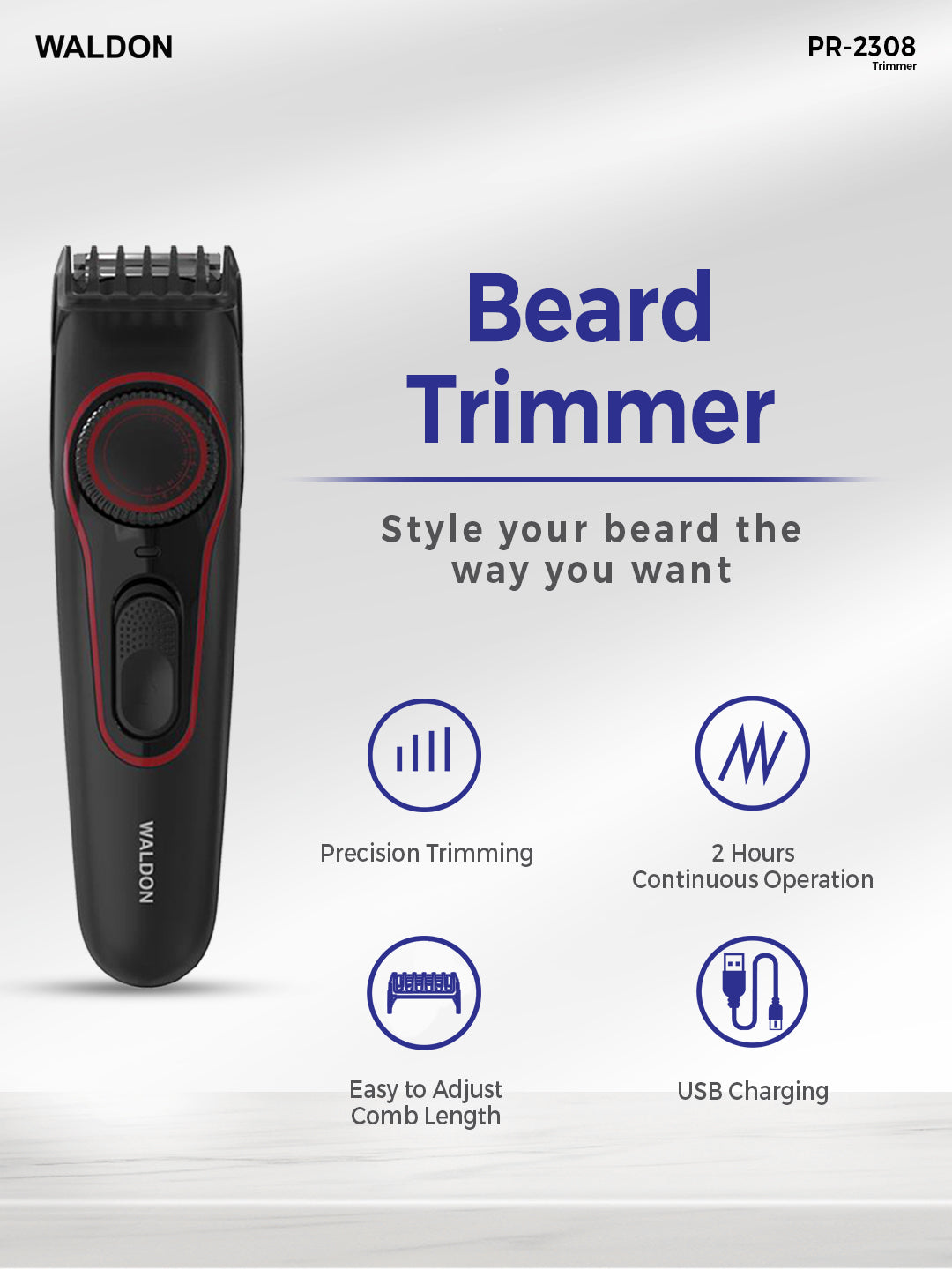 Hair Trimmer PR-2308