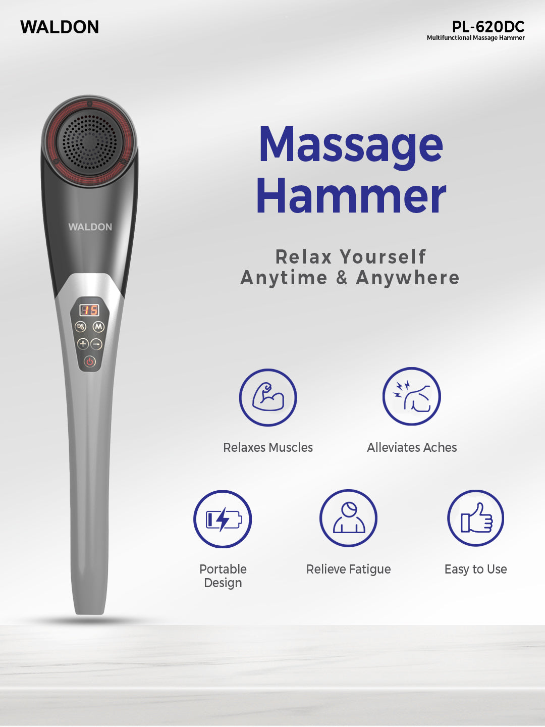 Multifunctional Cordless Massage PL-620DC