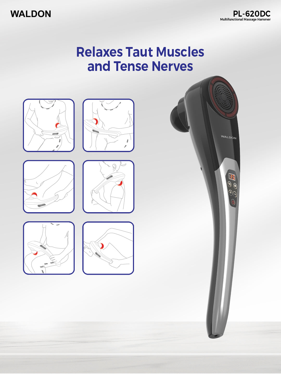 Multifunctional Cordless Massage PL-620DC