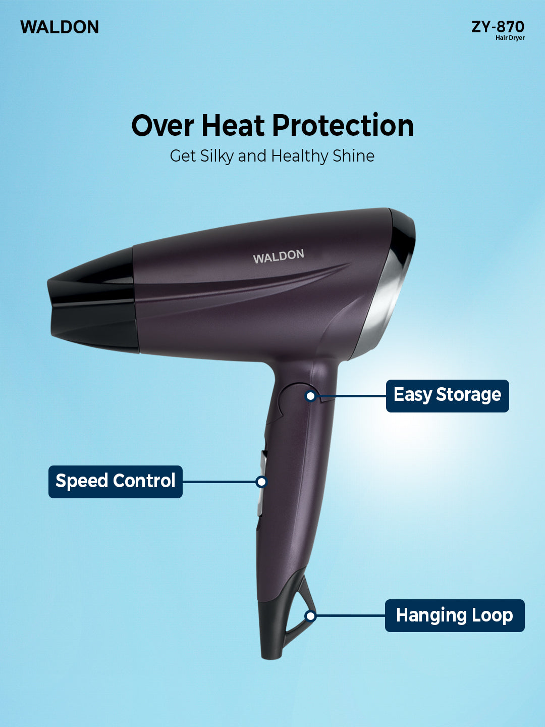 Hair Dryer ZY-870